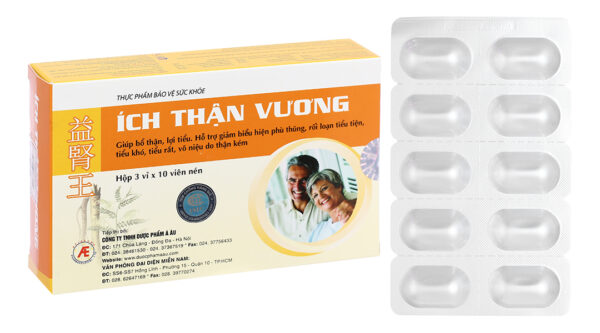 Ích Thận Vương Á Âu (Hộp 3vỉ x 10viên)