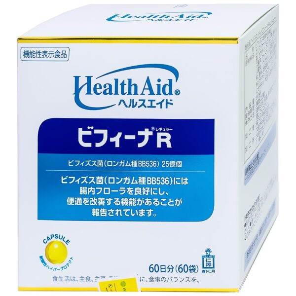 Men vi sinh Health Aid Bifina R (Hộp 60 gói)