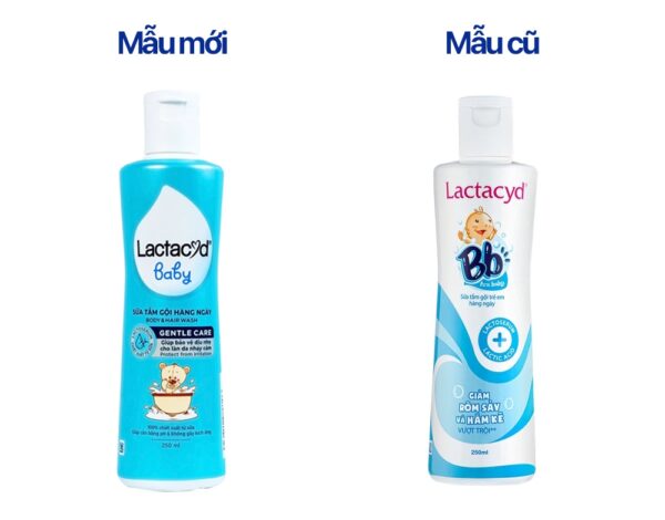 Sữa tắm gội Lactacyd Baby Gentle Care 250ml