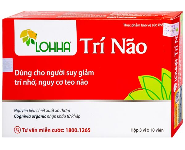 Lohha Trí Não Thái Minh (3 vỉ x 10 viên)