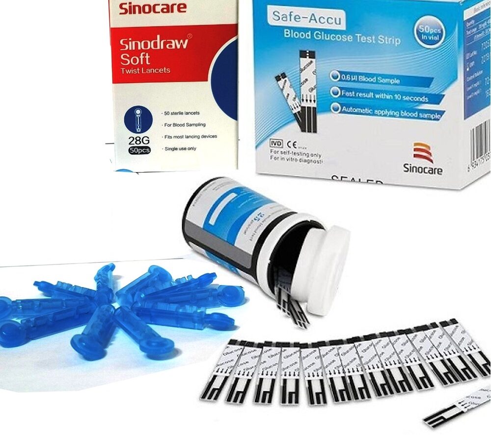 Máy đo đường huyết Safe Accu