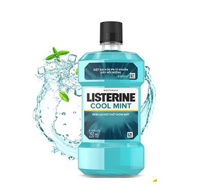 Nước súc miệng Listerine Cool Mint 250ml