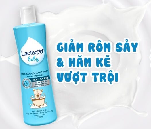 Sữa tắm gội Lactacyd Baby Gentle Care 250ml