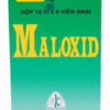 Maloxid Mekophar (10 vỉ x 8 viên nhai)