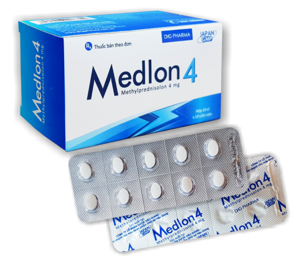 Medlon 4 DHG Pharma (10 vỉ x 10 viên)