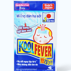 Miếng dán hạ sốt Kool Fever (8 gói x 2 miếng)