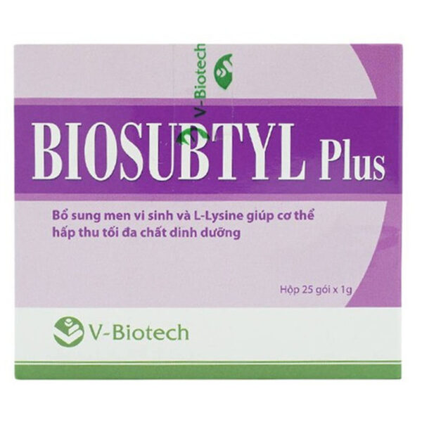 Biosubtyl Plus (Hộp 25g x 1g)