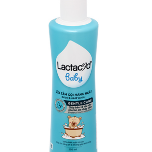 Sữa tắm gội Lactacyd Baby Gentle Care 250ml