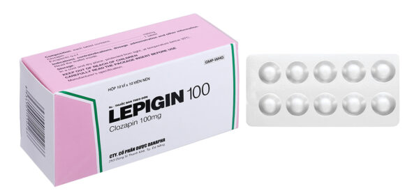 Thuốc Lepigin 100 (Hộp 10 vỉ x 10 viên)