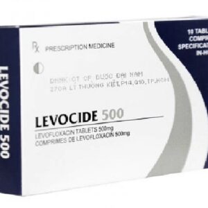 Thuốc Levocide 500 (Hộp 1 vỉ x 10 viên)