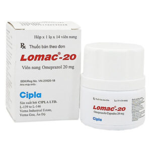 Thuốc Lomac 20mg (Hộp 1 lọ 14 viên)