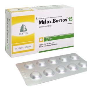 Meloxboston 15 (5 vỉ x 10 viên nén)