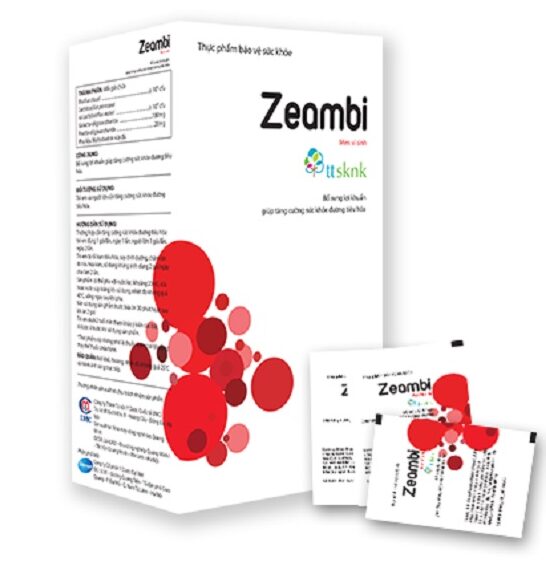 Men vi sinh Zeambi (Hộp 30 gói)