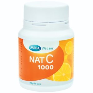 Nat C 1000 Mega We Care (Hộp 30 viên)