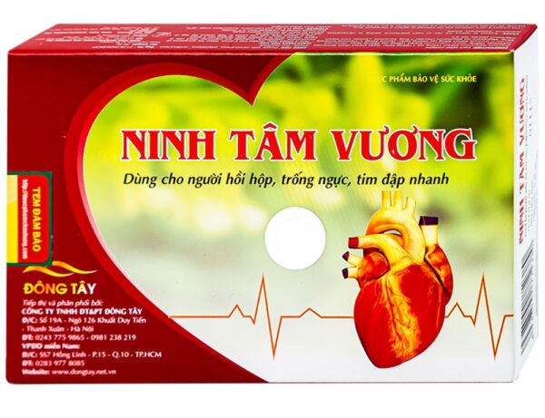 Ninh Tâm Vương (Hộp 3 vỉ x 10 viên)