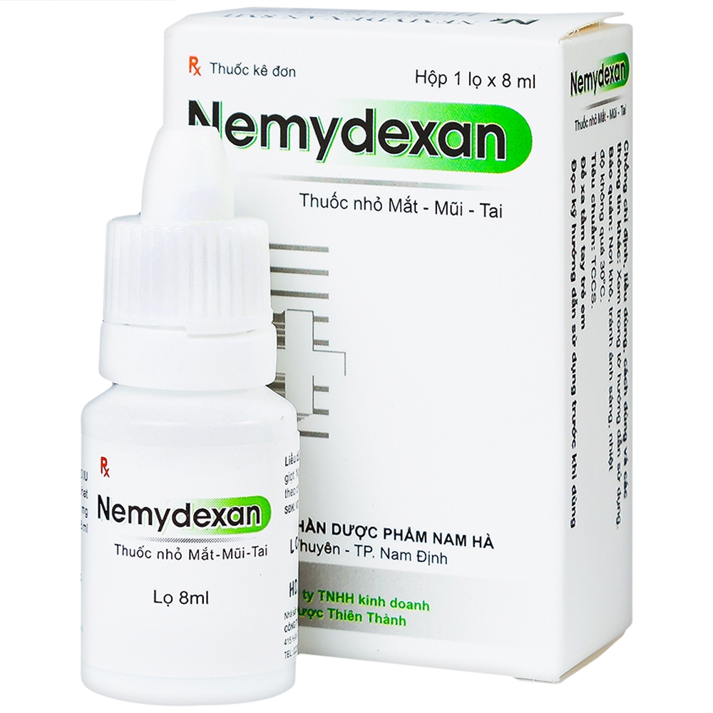 Thuốc nhỏ Mắt-Mũi-Tai Nemydexan (Lọ 8ml)