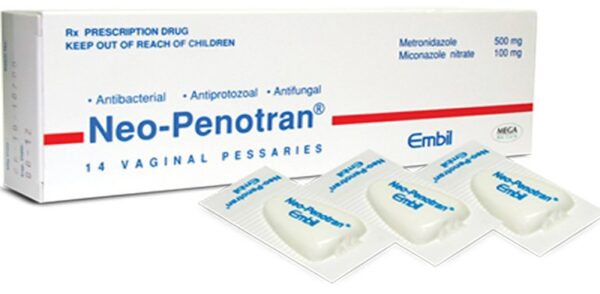 Neo-Penotran (Hộp 2 Vỉ x 7 Viên Đạn Đặt Âm Đạo)