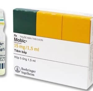 Thuốc tiêm Mobic 15mg/1.5ml (Hộp 5 ống x 1.5ml)