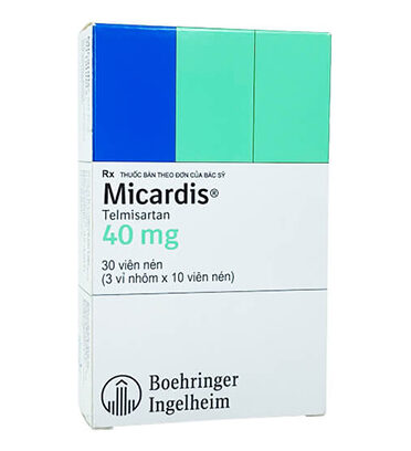 Micardis 40mg (3 vỉ nhôm x 10 viên nén)
