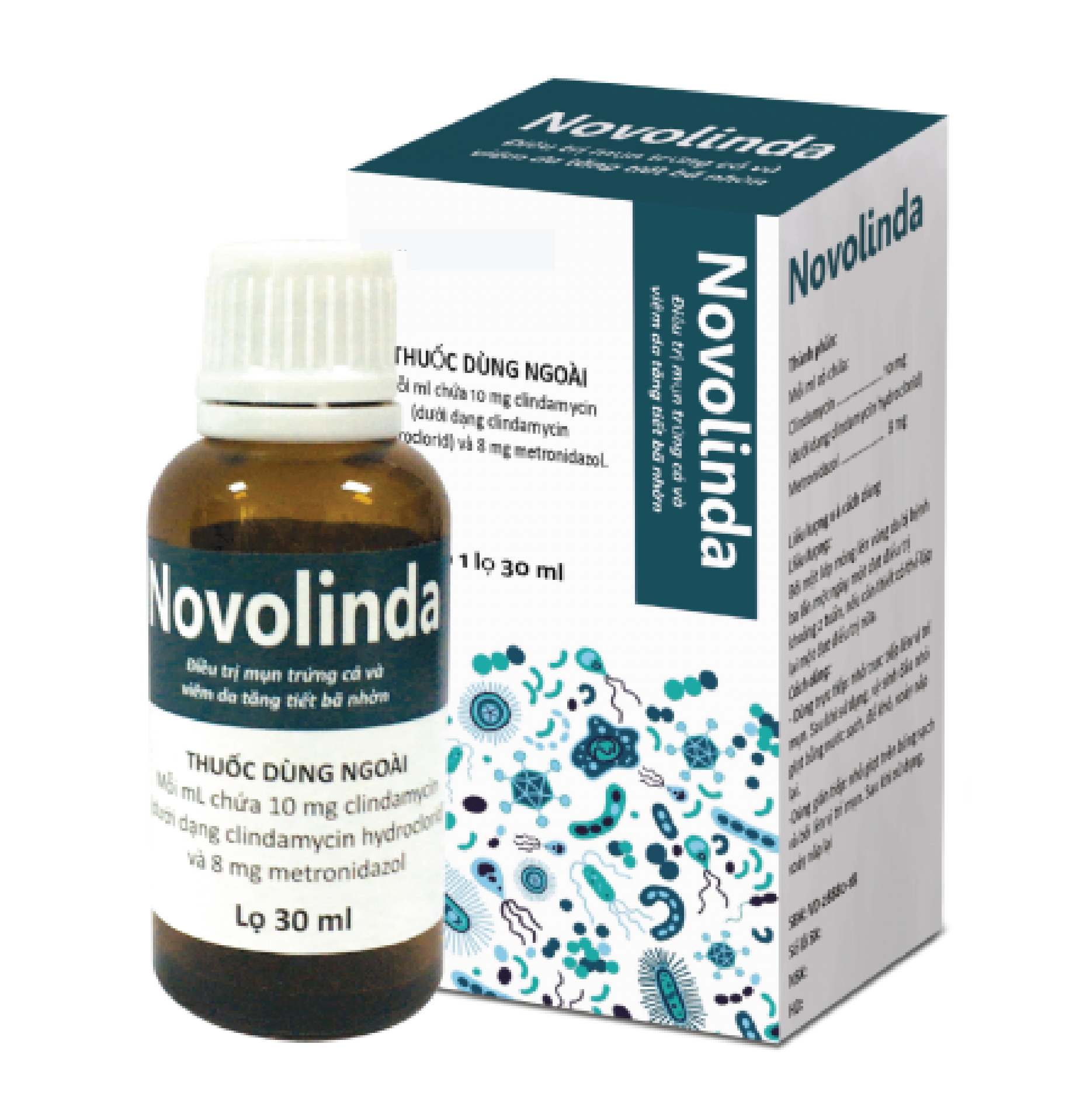 Thuốc dùng ngoài Novolinda CPC1 (Lọ 30ml)