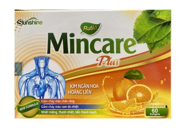 Rutin MINCARE Plus (Hộp 60 Viên)