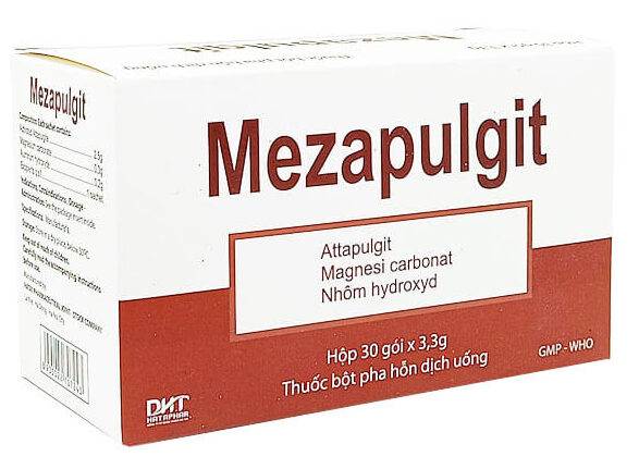 Mezapulgit Hataphar (Hộp 30 gói x 3.3g)