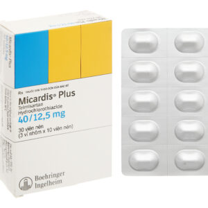 Micardis Plus 40/12,5mg (3 vỉ x 10 viên)