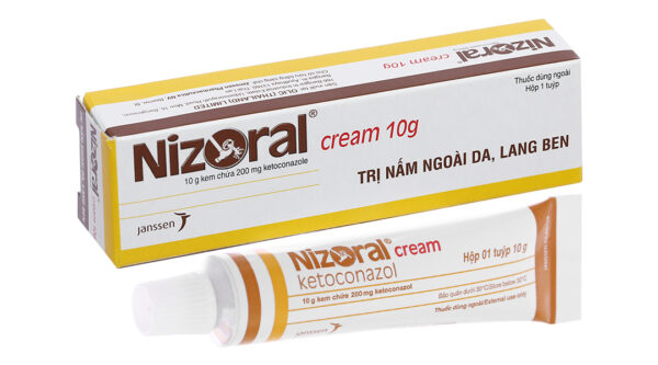 Thuốc dùng ngoài Nizoral Cream Janssen (Tuýp 10g)