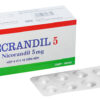 Pecrandil 5mg Hataphar (Hộp 6 vỉ x 10 viên)