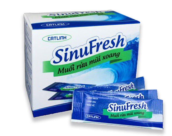 Muối rửa mũi xoang SinuFresh (Hộp 50 gói)