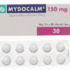 Mydocalm 150mg (hộp 3 vỉ x 10 viên)