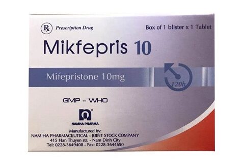 Mikfepris 10 (Hộp 1 vỉ x 1 viên)