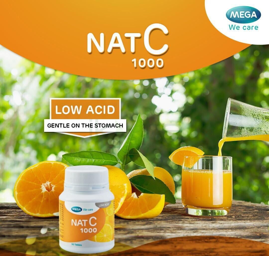 Nat C 1000 Mega We Care (Hộp 30 viên)