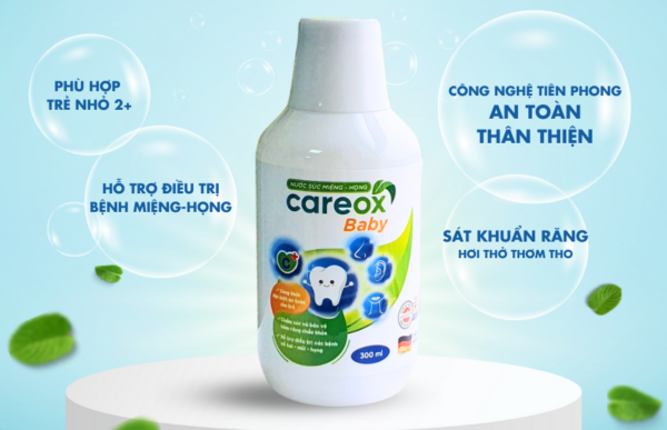Nước súc miệng họng Careox Baby (300ml)