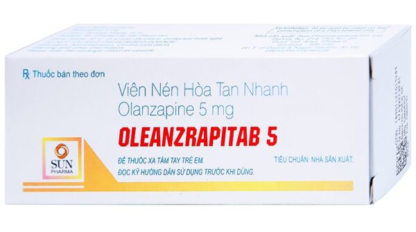 Viên nén hoà tan nhanh Oleanzrapitab 5 (5 vỉ x 10 viên)