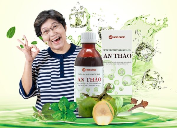 Nước súc miệng dược liệu An Thảo