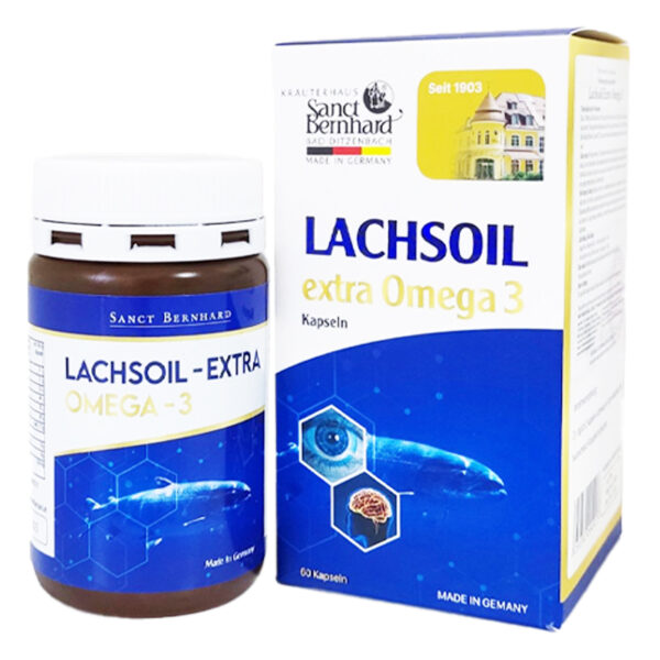 Lachsoil Extra Omega 3 Sanct Bernhard (Lọ 60 viên)