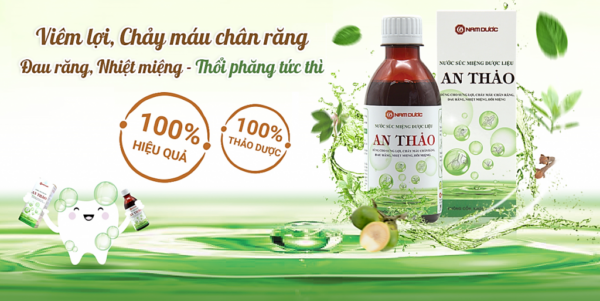 Nước súc miệng dược liệu An Thảo