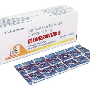 Viên nén hoà tan nhanh Oleanzrapitab 5 (5 vỉ x 10 viên)