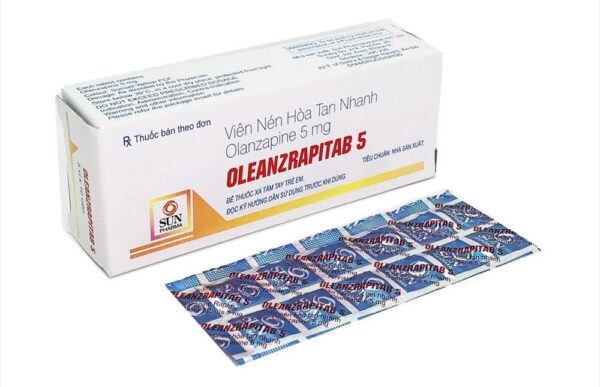 Viên nén hoà tan nhanh Oleanzrapitab 5 (5 vỉ x 10 viên)