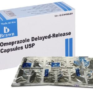 Omeprazole Delayed-Release Capsules USP (10 vỉ x 10 viên)
